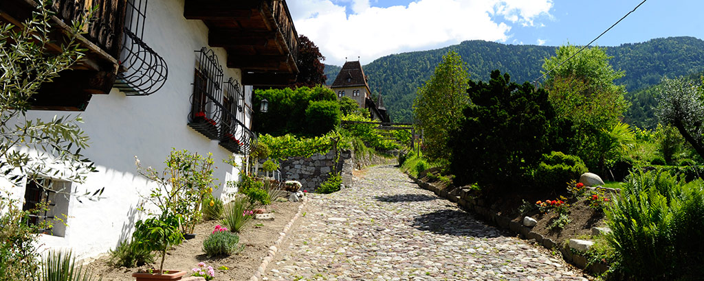 Lo storico podere del Maso Felderer Hof di Merano